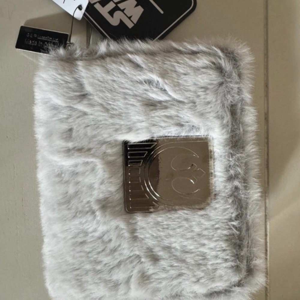 Star Wars Gray Faux Fur Loungefly Wallet